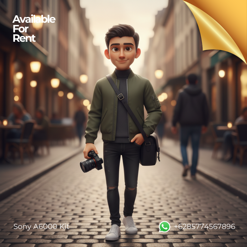 Sewa Kamera Sony A6000 Kit