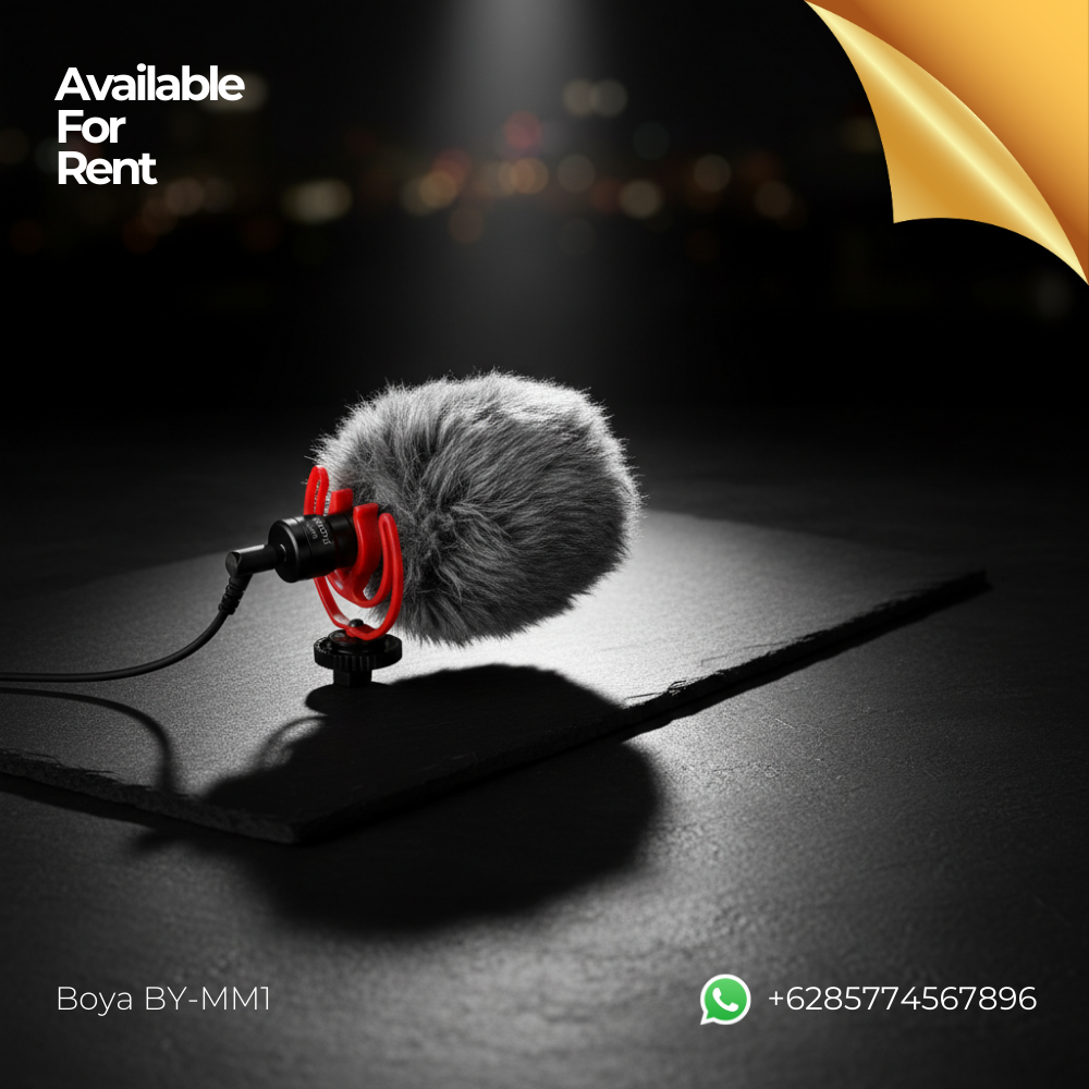 Sewa Microphone Boya BY-MM1