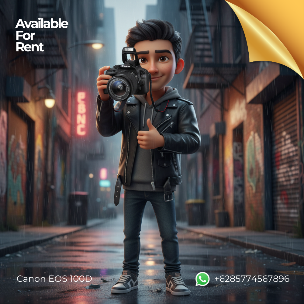 Sewa Kamera Canon EOS 100D