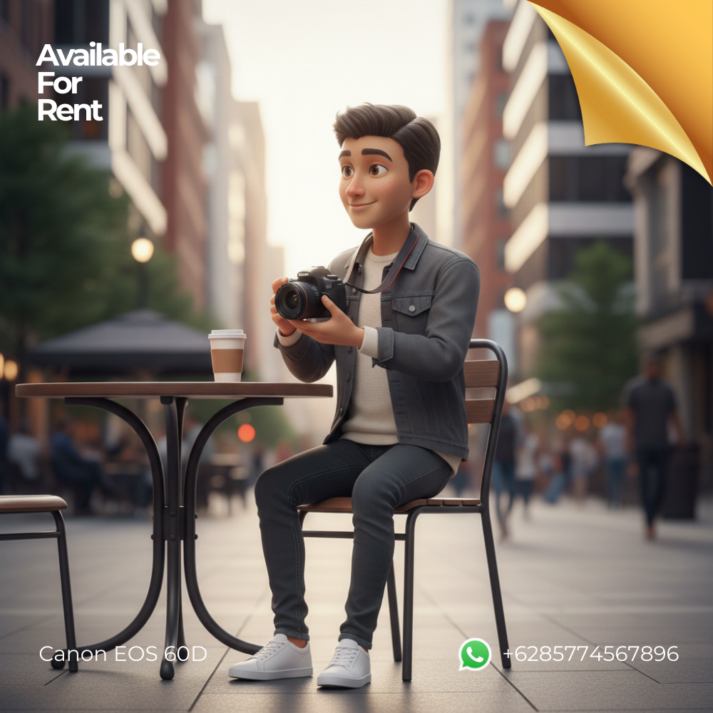 Sewa Kamera Canon EOS 60D