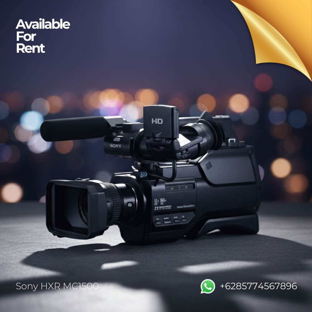 Sewa kamera Sony HXR MC1500