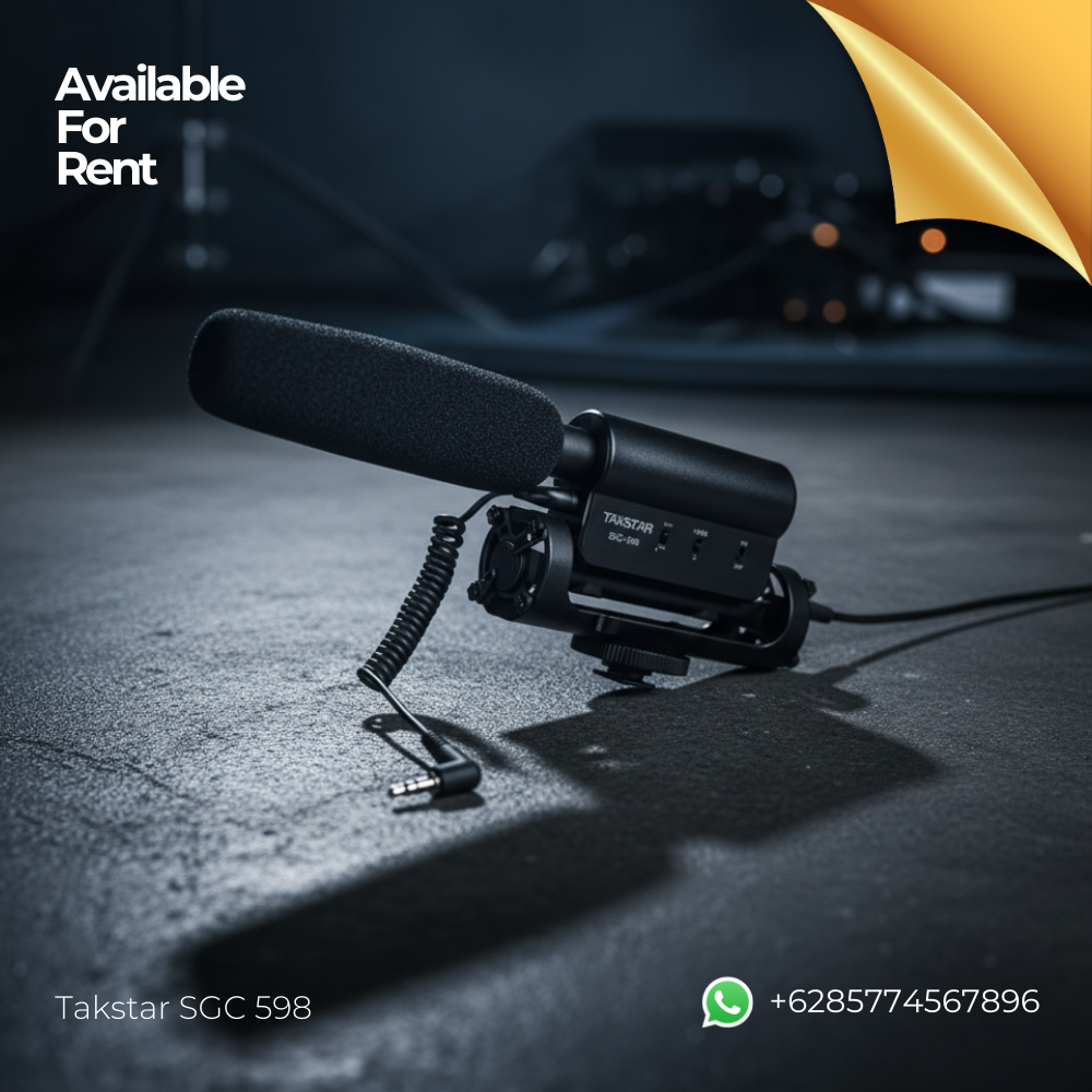Sewa Microphone Takstar SGC 598