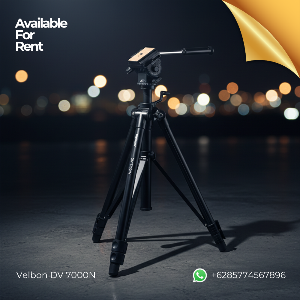 sewa tripod kamera Velbon DV 7000N