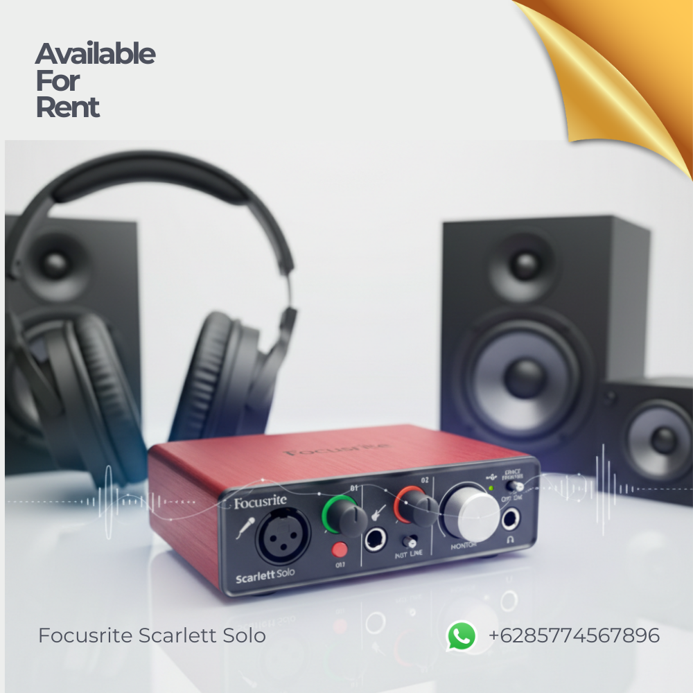 Sewa Audio Focusrite Scarlett Solo