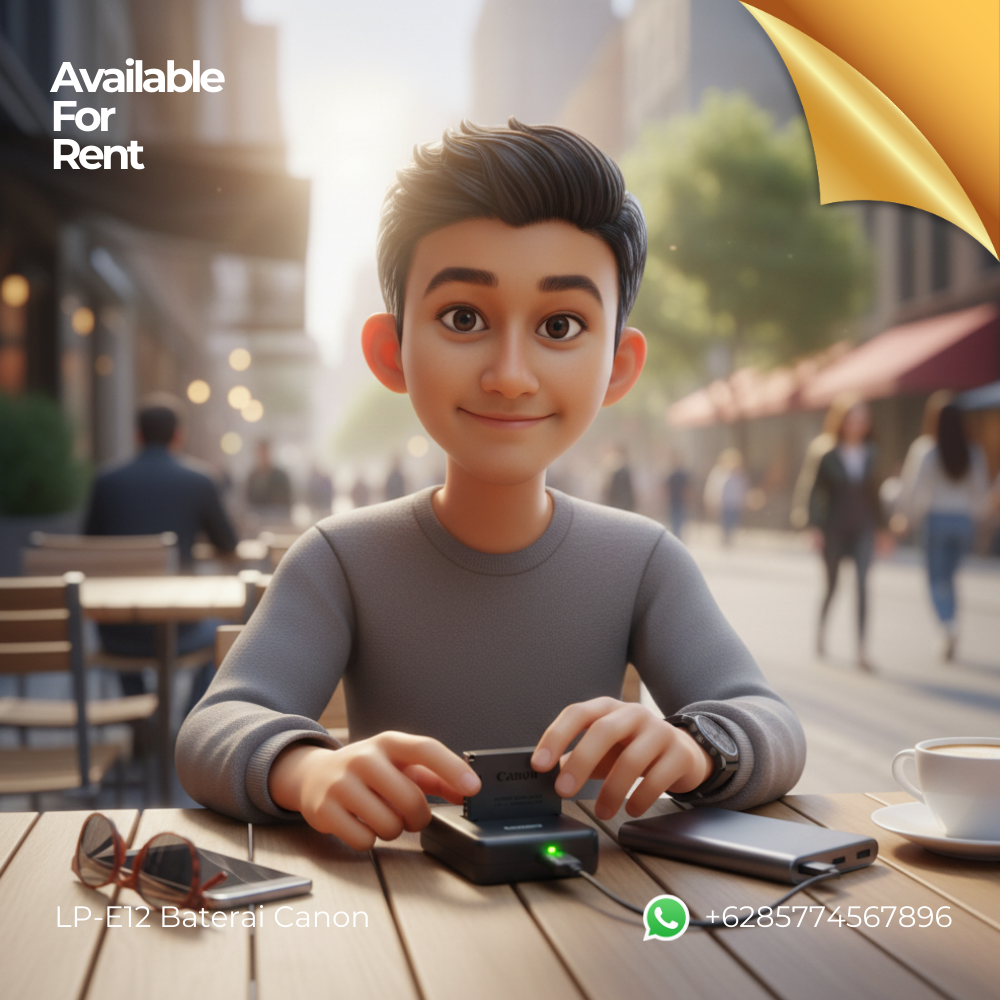 Sewa Baterai Kamera LP-E12 Baterai Canon