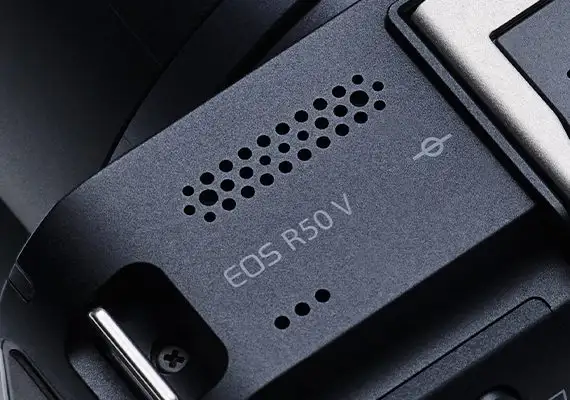 EOS R50 V Microphone